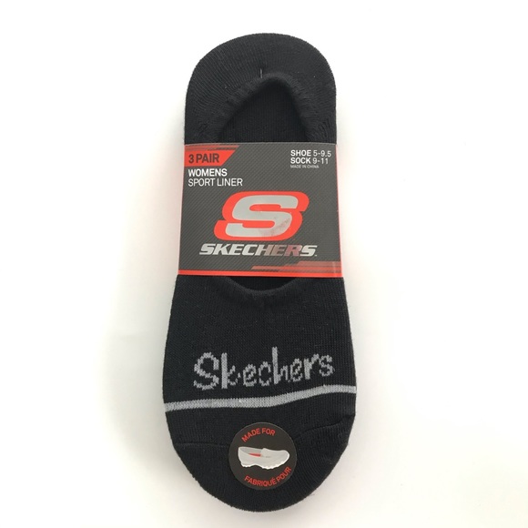 Skechers Accessories - Sketchers women’s no show liner socks 3 pack 5-9.5